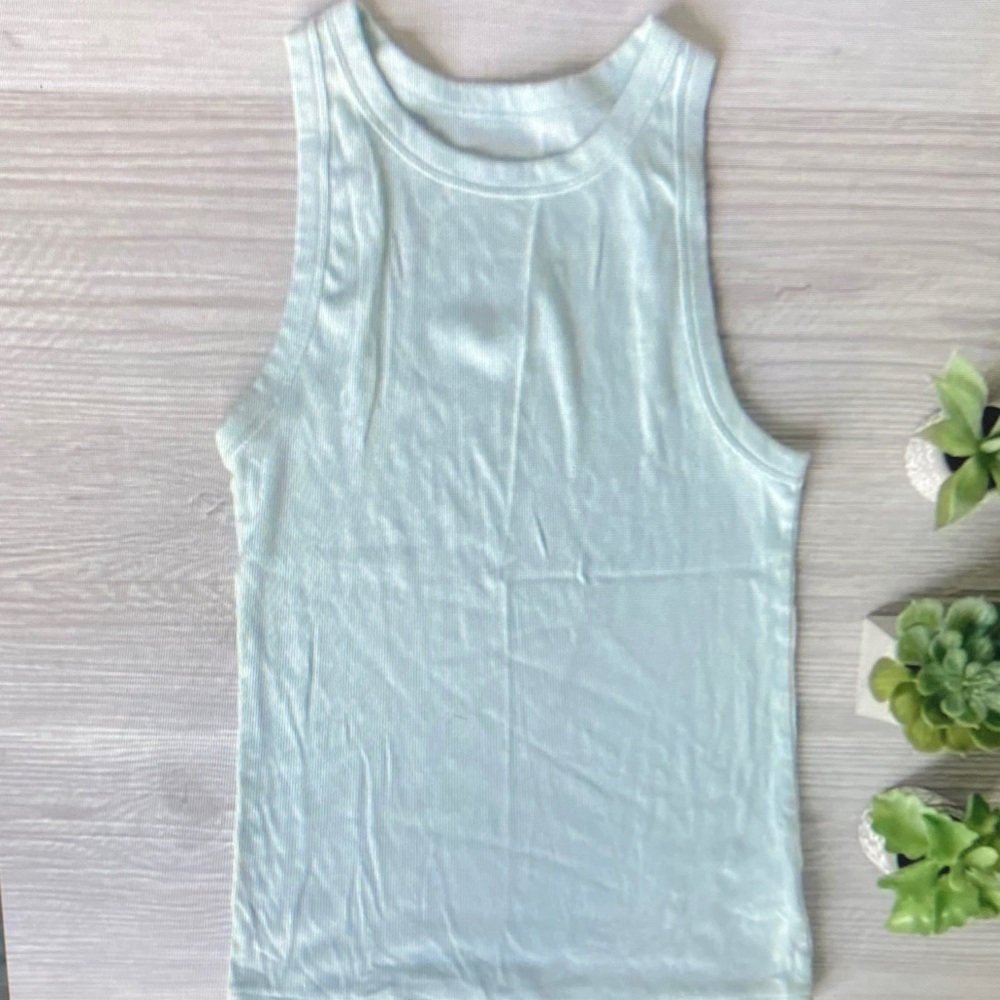 a new day Sky Blue Tank Top